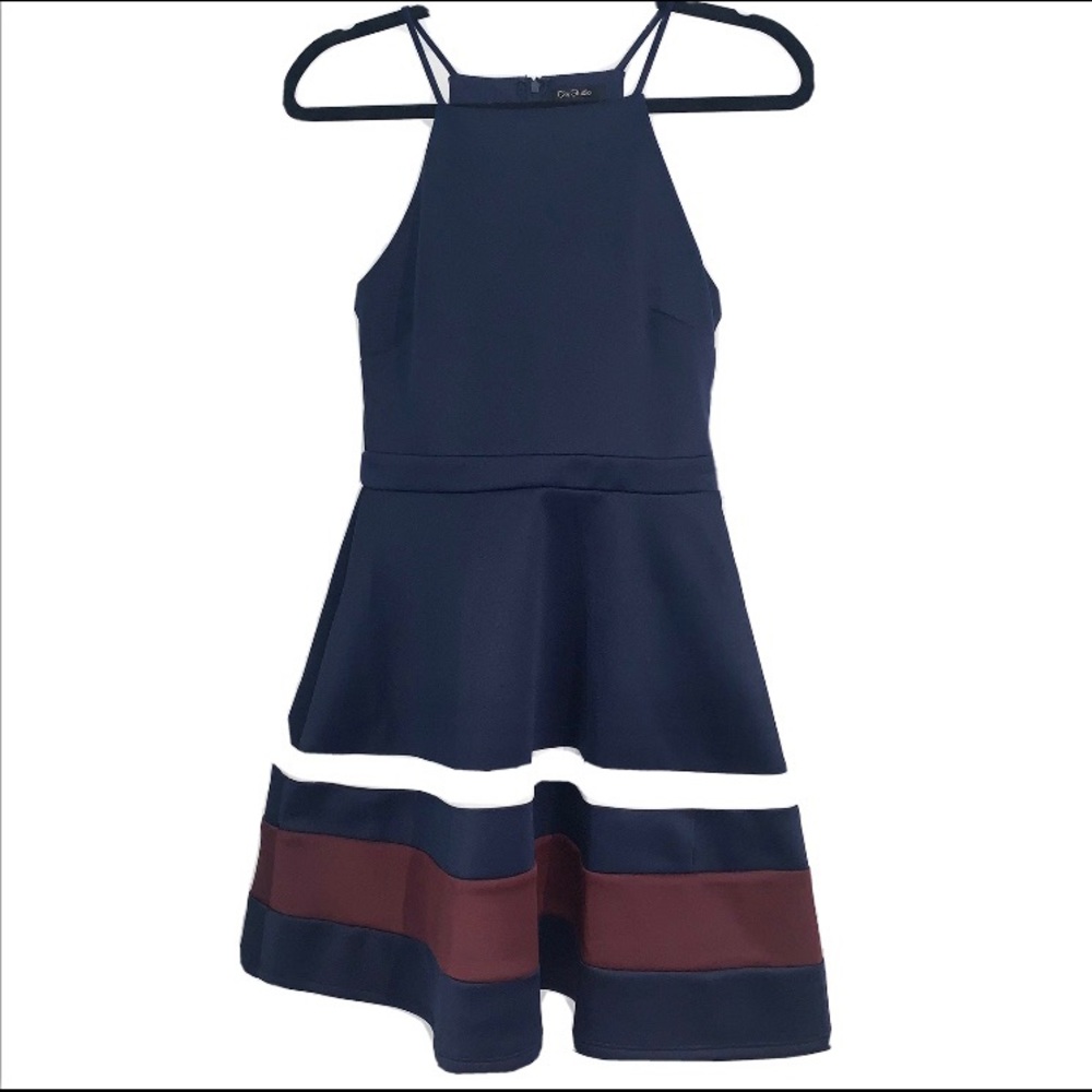 NWT Juniors Fit and Flare Dress